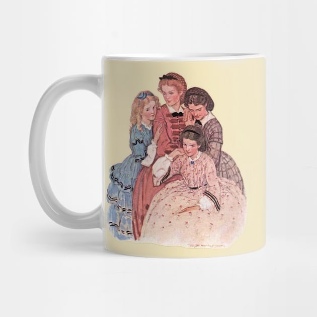 Jessie Willcox Smith - Little Women - Meg, Jo, Beth and Amy by vintage-art